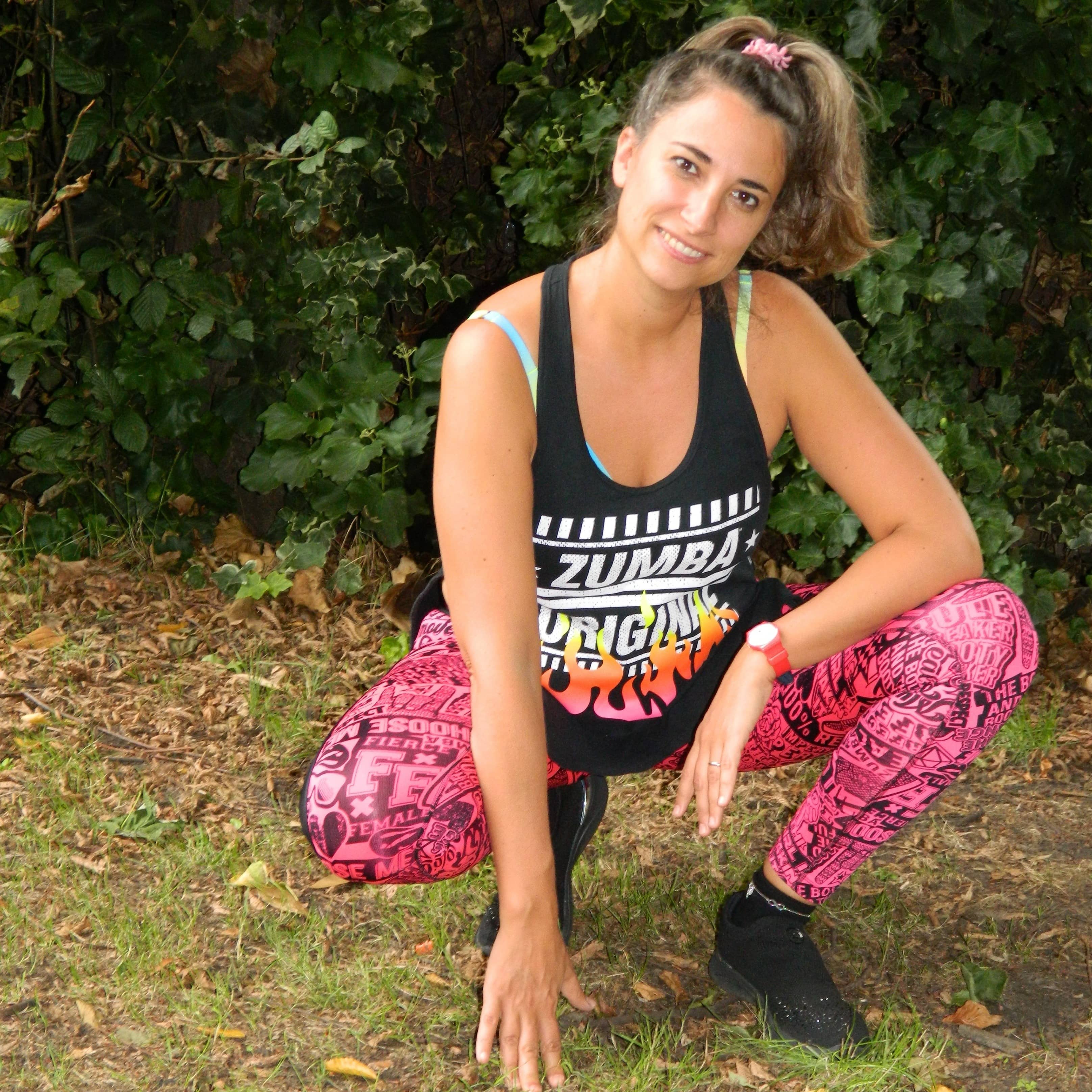 BCD M&E employee Viola Corsini in workout gear | Global Agency BCD Meetings & Events